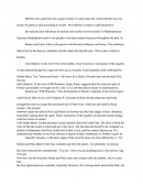 Comparative Essay - the Great Gatsby