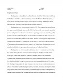 Drug Research Paper