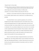 Things Fall Apart - by Chinua Achebe (diverse Cultures Essay)