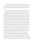 Michael Porter's Analysis of Starbucks