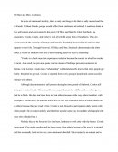 Of Mice and Men: Lonliness