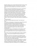 Machiavelli Perspective on Globalization