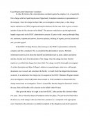 Equal Employment Opportunity Complaint