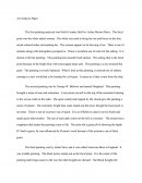 Art Analysis Paper