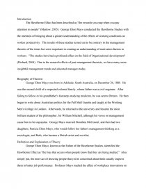 why were the hawthorne studies so critical to management history the hawthorne studies contributed to the field of management in that it showed