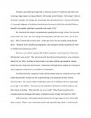 Self-Esteem and Self-Concept Position Paper
