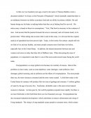 Thomas Malthus's Overpopulation Theory