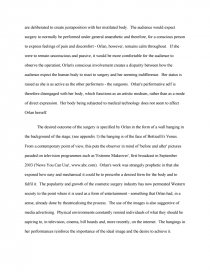 orlan essay