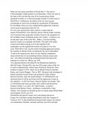 The Causes and Effects of World War I
