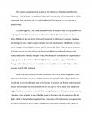 Analysis of Mark's Gospel
