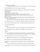 Niccolo Machiavelli - Biography