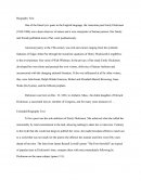 Biography of Emily Dickinson
