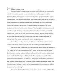 Help With Essay Papers Essay Preview Swing Kids Short Essays For High School Students also Student Life Essay In English Swing Kids Essay Essay About Learning English Language