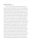 The Lottery by Shirley Jackson: An Exposition of Conformity in Society