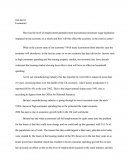 How Has the Level of Employment/unemployment and National Minimum Wage Legislation Impacted on the Economy as a Whole and How Will This Effect the Economy in the Years to Come?