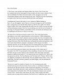 War of the Worlds Analysis