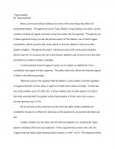 Arumentnitive Essay