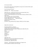 Soil Conservation Matrix