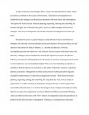 Management Functions