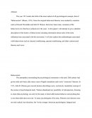 Behaviorism