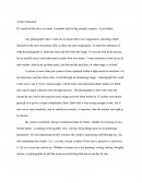 Artist Statement