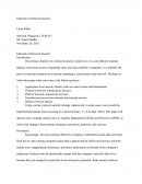 Elements of Network Security