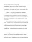 The Effects of Cooperative Learning in a Classroom Setting