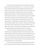 Sacred Scripture and Cosmogony of Islam and Christianity