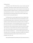 The Moonstone Essay