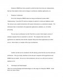 Enterprise Dbms