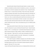 Paranoid Personality Disorder