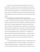 Glaucon Vs. Thrasymachus