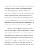 Hilosophical Essays Represent Your Chance to Do Philosophy in Its Purest Form. All Too Often We'll Be Working So Hard Just to Understand What Other Philosophers Have Said That We Won't Have as Much Time to Construct Our Own Thought and Arguments