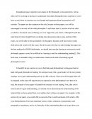 Hilosophical Essays Represent Your Chance to Do Philosophy in Its Purest Form. All Too Often We'll Be Working So Hard Just to Understand What Other Philosophers Have Said That We Won't Have as Much Time to Construct Our Own Thought and Arguments