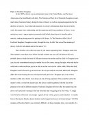Paper on Frederick Douglass