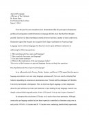 Apes and Language