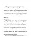 Religion - Final Reflection Paper