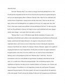 Book Report on "burmese Days" by George Orwell