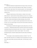 Descriptive Versus Dynamic Approaches