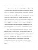 Adherence to a Mediterranean Diet and Survival in a Greek Population