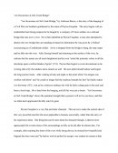 Analysis of "an Occurrence at Owl Creek Bridge"