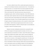 Measuring Gender Specific Differences in Test Anxiety Between Contrast Groups of First Year and Third Year Undergraduates