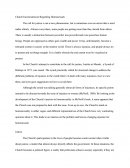 Church Inconsistencies Regarding Homosexuals