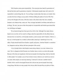 Essay On Cell Phones Dom And Responsibility Essay Similar Essays Interview Essays also The Story Of Tom Brennan Essay Responsibility Essay State Responsibility Oxbridge Notes The United Best Mba Essays