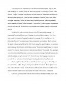 Language in Presidential Debates