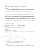 Effects of Light Intensity on the Rate of Photosynthesis