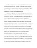 Effects of InCome On Children