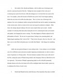 Four Short Essays on "harold and Maude, Pt. 1