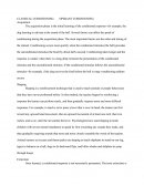 Classical Conditioning & Operant Conditioning