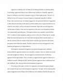 Development of Aggression